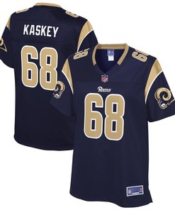 Matt Kaskey Los Angeles Rams Nfl Pro Line Womens Team Player Jersey - Navy - Robokeg