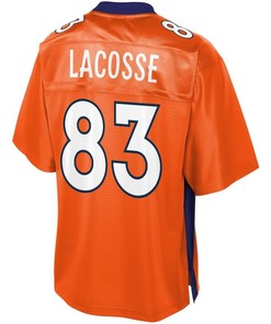Matt Lacosse Denver Broncos Nfl Pro Line Player Jersey - Orange - Robokeg