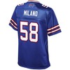 Matt Milano Buffalo Bills Nfl Pro Line Womens Player Jersey - Royal - Robokeg