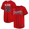 Matt Olson Atlanta Braves Alternate Replica Player Jersey - Red Mlb - Robokeg