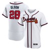 Matt Olson Atlanta Braves Home Authentic Player Jersey - White Mlb Ver 1 - Robokeg