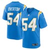 Matt Overton Los Angeles Chargers Game Jersey - Powder Blue Nfl - Robokeg