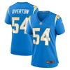 Matt Overton Los Angeles Chargers Womens Game Jersey - Powder Blue Nfl - Robokeg