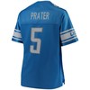 Matt Prater Detroit Lions Nfl Pro Line Womens Team Color Player Jersey - Blue - Robokeg