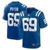 Matt Pryor Indianapolis Colts Game Jersey - Royal Nfl - Robokeg