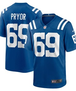 Matt Pryor Indianapolis Colts Game Jersey - Royal Nfl - Robokeg