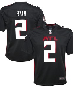 Matt Ryan Atlanta Falcons Game Jersey - Black Nfl - Robokeg