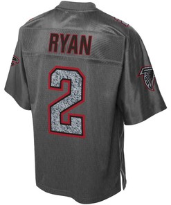 Matt Ryan Atlanta Falcons Nfl Pro Line Fashion Static Jersey - Gray - Robokeg
