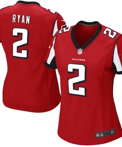 Matt Ryan Atlanta Falcons Nike Womens Game Jersey - Red - Robokeg