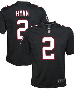 Matt Ryan Atlanta Falcons Throwback Game Jersey - Black Nfl - Robokeg