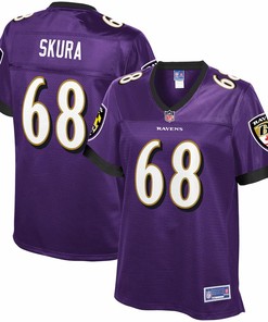 Matt Skura Baltimore Ravens Nfl Pro Line Womens Team Color Player Jersey - Purple - Robokeg