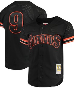Matt Williams San Francisco Giants Mitchell & Ness Fashion Cooperstown Collection Mesh Batting Practice Jersey - Black Mlb - Robokeg