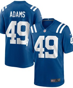 Matthew Adams Indianapolis Colts Game Jersey - Royal Nfl - Robokeg