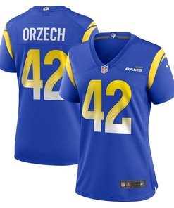 Matthew Orzech Los Angeles Rams Womens Game Jersey - Royal Nfl - Robokeg
