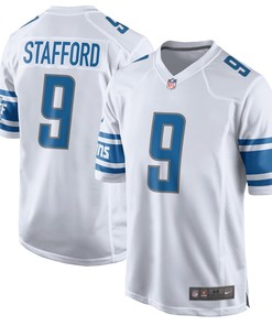 Matthew Stafford Detroit Lions Nike 2017 Game Jersey - White - Robokeg