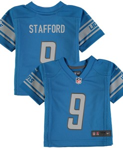 Matthew Stafford Detroit Lions Nike Infant Game Jersey - Blue - Robokeg