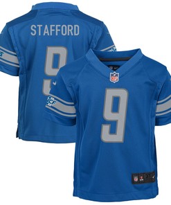 Matthew Stafford Detroit Lions Nike Toddler Game Jersey - Blue - Robokeg