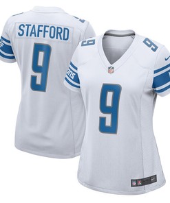 Matthew Stafford Detroit Lions Nike Womens 2017 Game Jersey - White - Robokeg