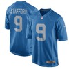 Matthew Stafford Detroit Lions Nike Youth 2017 Throwback Game Jersey - Blue - Robokeg