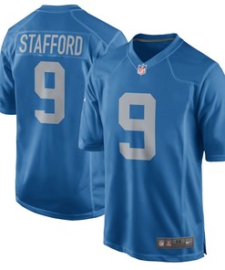 Matthew Stafford Detroit Lions Nike Youth 2017 Throwback Game Jersey - Blue - Robokeg