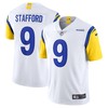 Matthew Stafford Los Angeles Rams Alternate Vapor Limited Jersey White Nfl - Robokeg