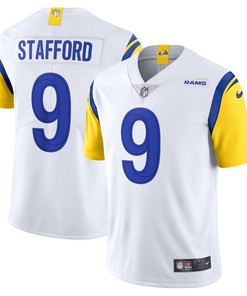 Matthew Stafford Los Angeles Rams Alternate Vapor Limited Jersey White Nfl - Robokeg
