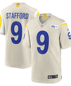 Matthew Stafford Los Angeles Rams Player Game Jersey Bone Nfl - Robokeg