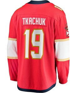 Matthew Tkachuk 19 Florida Panthers 2023 Stanley Cup Final Home Breakaway Player Jersey - Red - Robokeg
