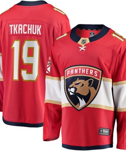 Matthew Tkachuk Florida Panthers Fanatics Branded Home Breakaway Player Jersey - Red Nhl - Robokeg