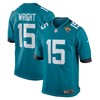 Matthew Wright Jacksonville Jaguars Game Jersey - Teal Nfl - Robokeg