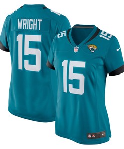 Matthew Wright Jacksonville Jaguars Womens Game Jersey - Teal Nfl - Robokeg