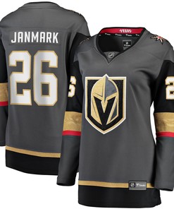 Mattias Janmark Vegas Golden Knights Fanatics Branded Womens 2017/18 Home Breakaway Jersey - Gray Nhl - Robokeg