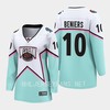 Matty Beniers 10 Seattle Kraken 2023 All-Star Game Jersey White Equipment - Robokeg