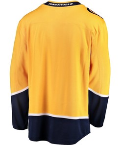 Matvei Michkov #19 Nashville Predators 2023 NHL Draft Home Men Jersey - Yellow - Robokeg