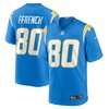 Maurice Ffrench Los Angeles Chargers Game Jersey - Powder Blue Nfl - Robokeg