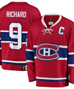 Maurice Richard Montreal Canadiens Fanatics Branded Premier Breakaway Retired Player Jersey - Red Nhl - Robokeg