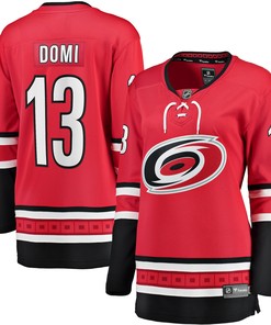 Max Domi Carolina Hurricanes Womens Fanatics Branded Home Breakaway Player Jersey - Red Nhl - Robokeg