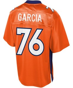 Max Garcia Denver Broncos Nfl Pro Line Player Jersey - Orange - Robokeg