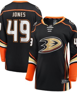 Max Jones Anaheim Ducks Fanatics Branded Womens Home Breakaway Player Jersey - Black Nhl - Robokeg