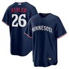 Max Kepler 26 Minnesota Twins Team Logo Alternate Men Jersey - Navy - Robokeg