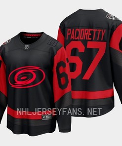 Max Pacioretty 67 Carolina Hurricanes 2023 Jersey Stadium Series Black Breakaway - Robokeg