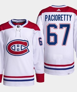 Max Pacioretty 67 Carolina Hurricanes White Jersey 2022-23 Pro Away PrimeGreen - Robokeg