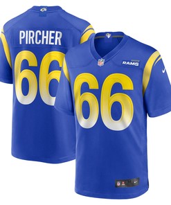 Max Pircher Los Angeles Rams Game Jersey - Royal Nfl - Robokeg