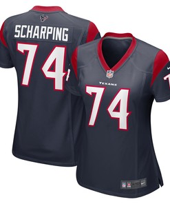 Max Scharping Houston Texans Womens Game Jersey - Navy Nfl - Robokeg