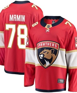 Maxim Mamin Florida Panthers Breakaway Jersey - Red - Robokeg