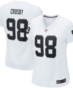Maxx Crosby Las Vegas Raiders Womens Game Jersey White Nfl - Robokeg