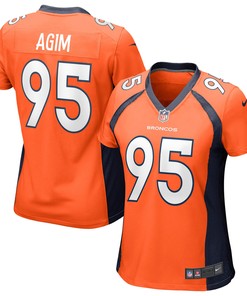 Mctelvin Agim Denver Broncos Womens Game Jersey - Orange Nfl - Robokeg
