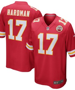 Mecole Hardman Kansas City Chiefs Game Jersey - Red Nfl - Robokeg