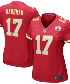 Mecole Hardman Kansas City Chiefs Womens Game Jersey - Red Nfl - Robokeg