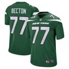 Mekhi Becton New York Jets Player Game Jersey - Gotham Green Nfl - Robokeg